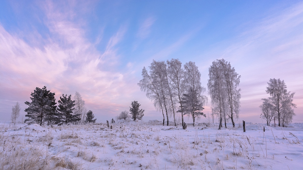 Зимний период.