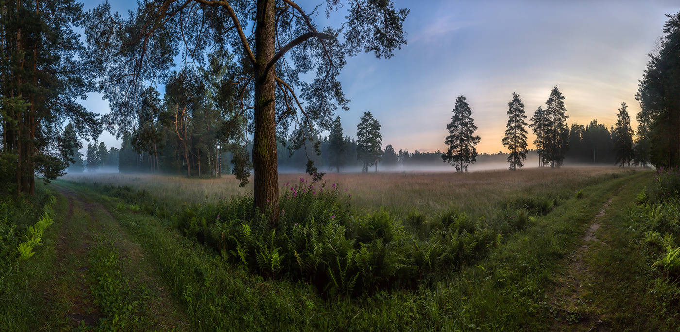 Панно с дорогой.