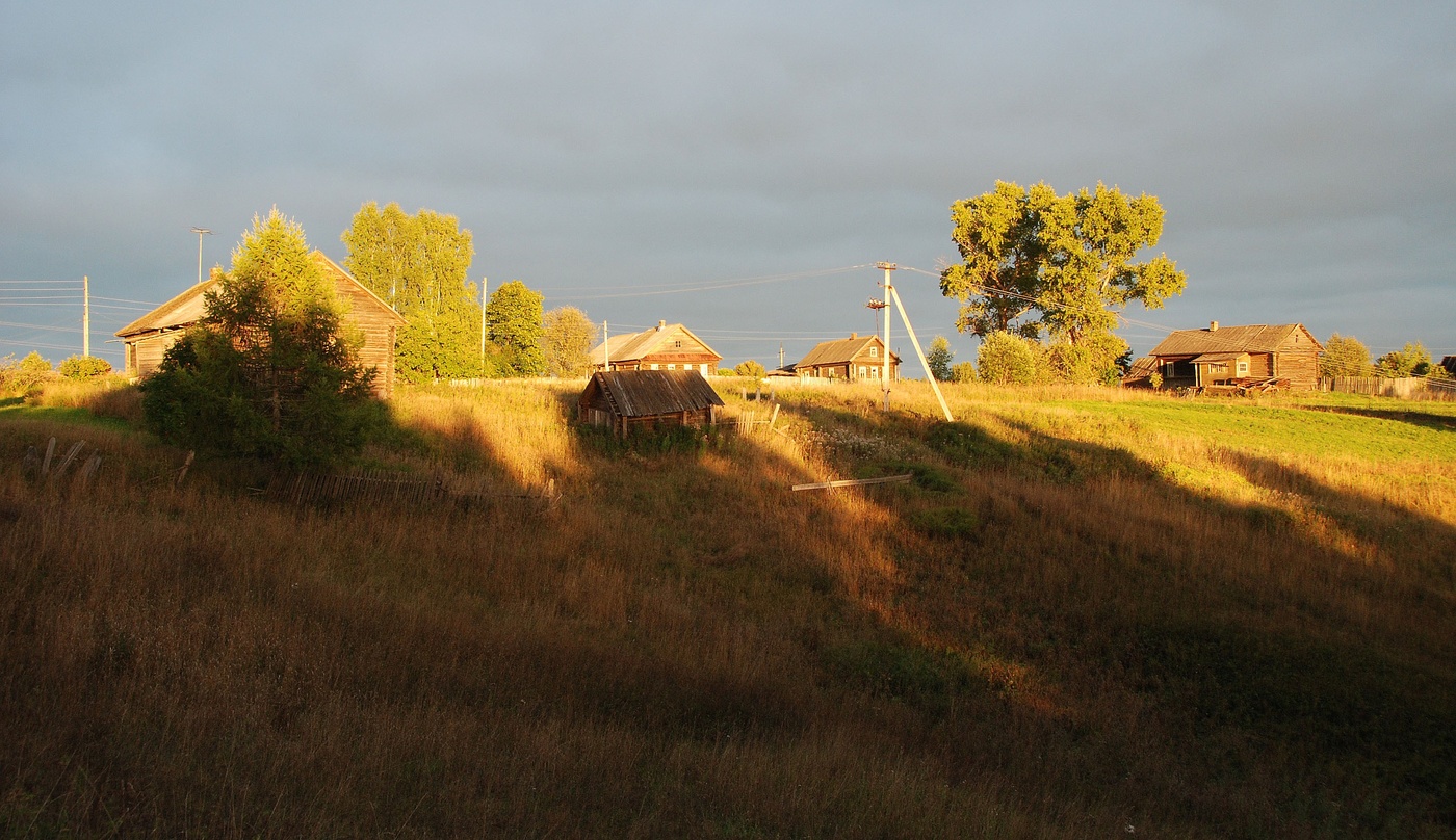 Вечерело ...