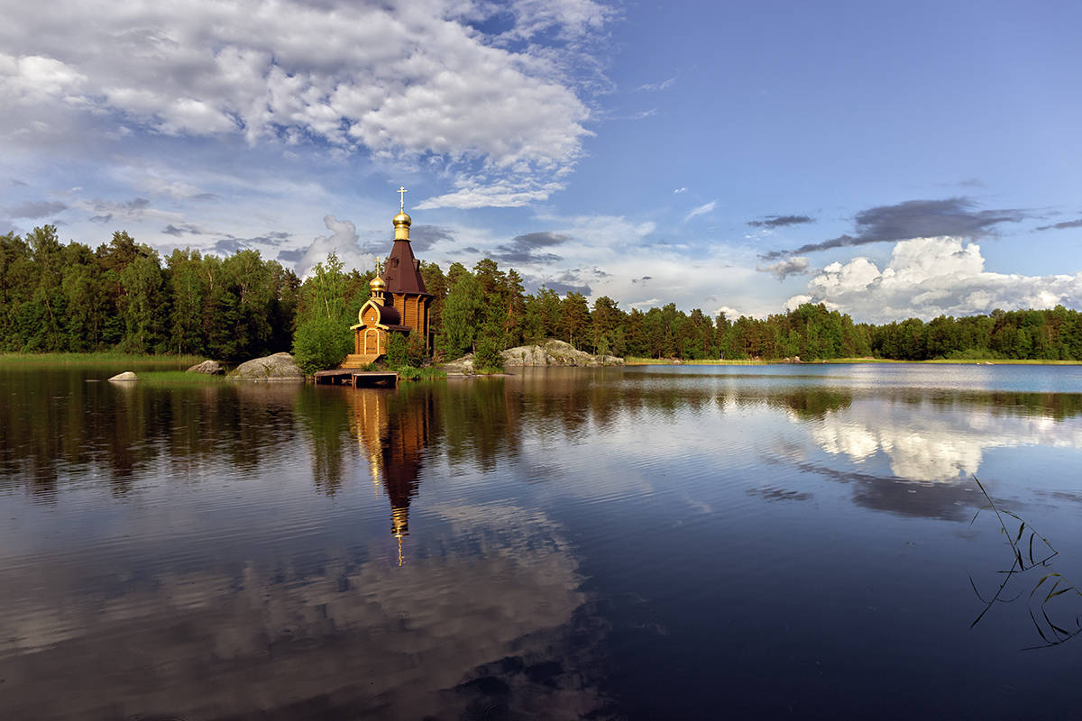 Храм Апостола Андрея Первозванного на Вуоксе.