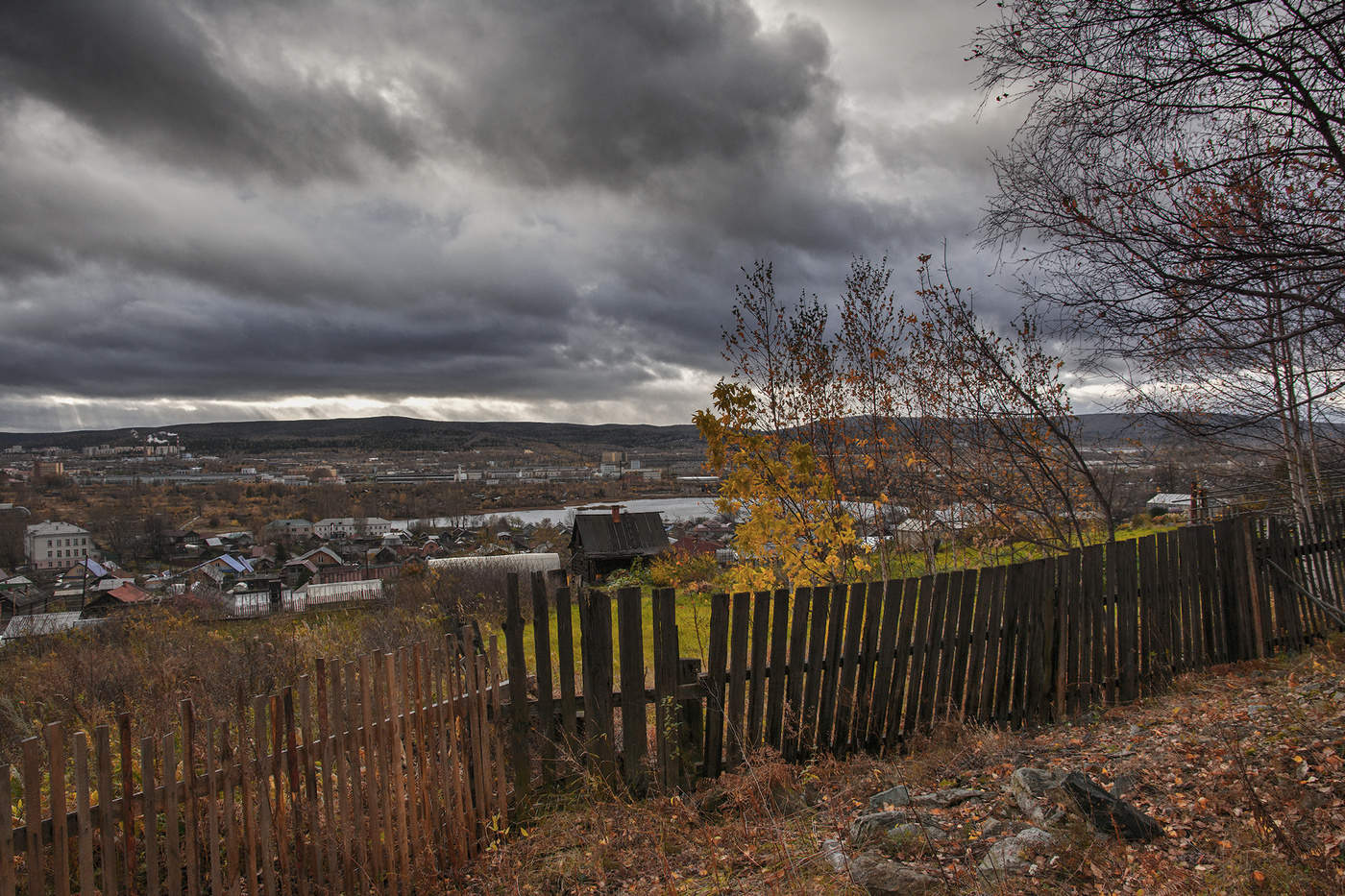 Последние листья осени
