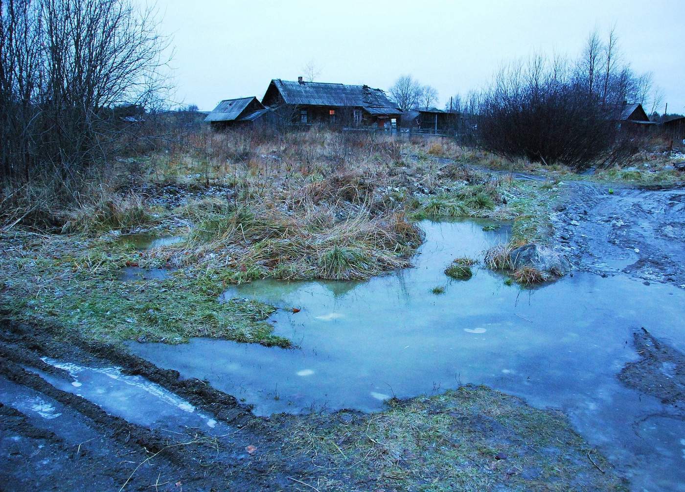 Подмороженное утро в глубинке ...