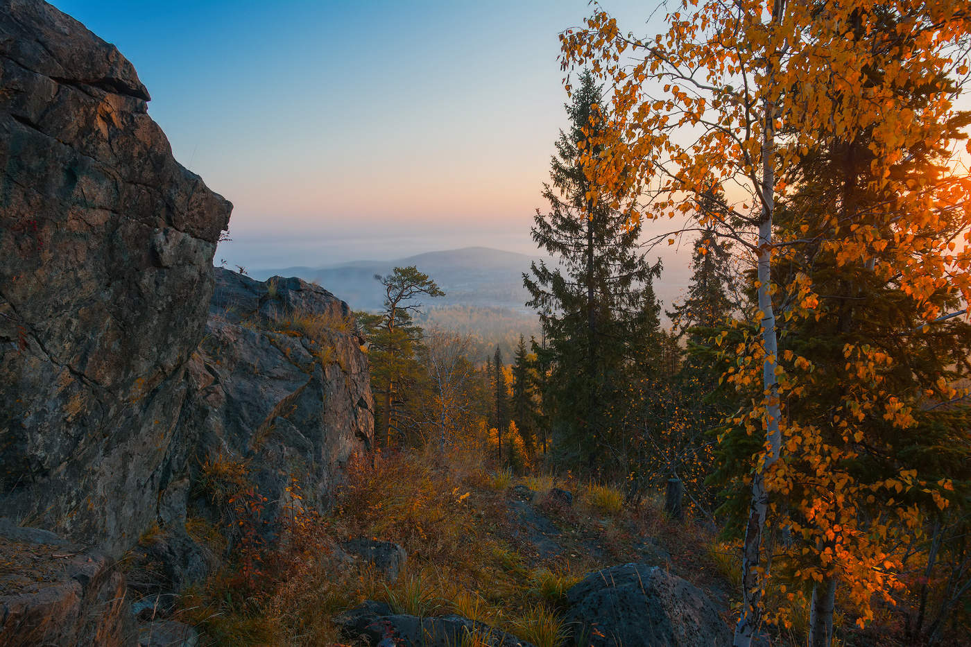 Утренний пейзаж