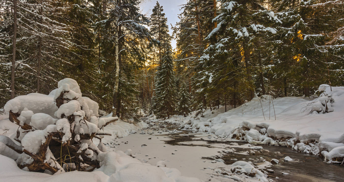 После снегопада