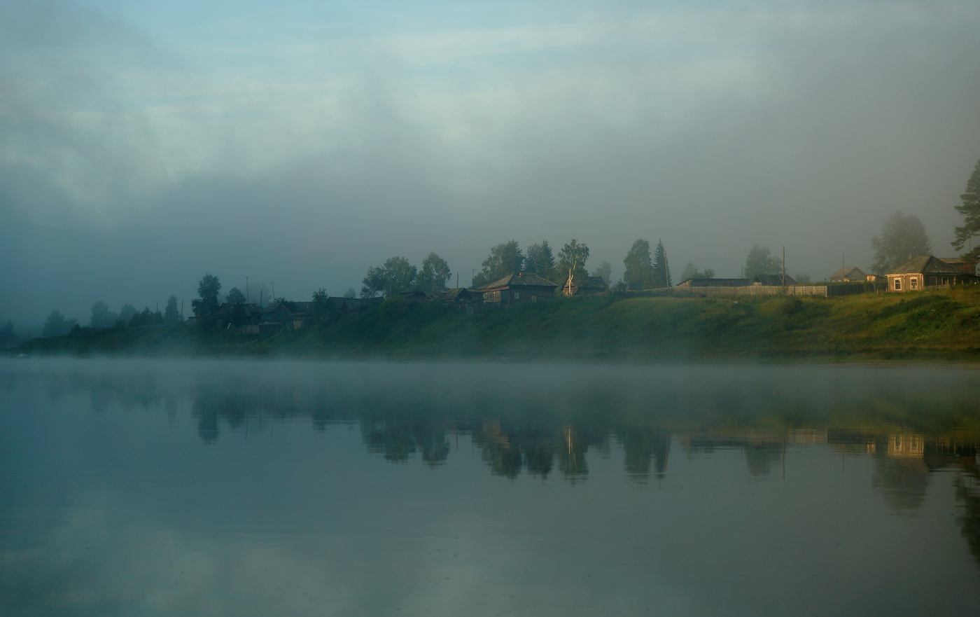 Утро в деревне