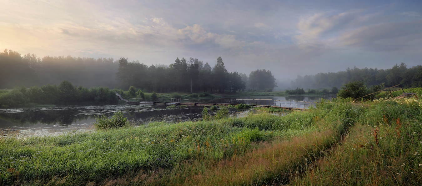 Неторопливый рассвет..