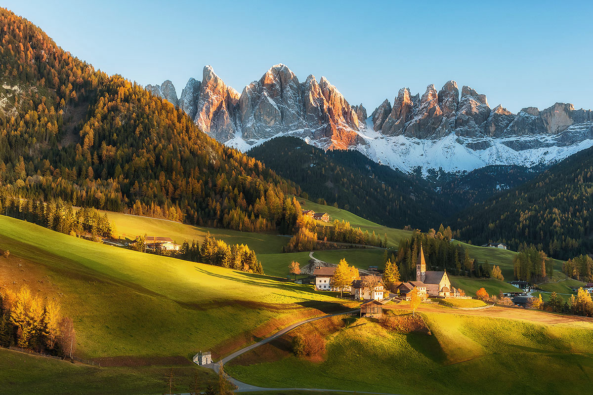 Осень в Santa Maddalena