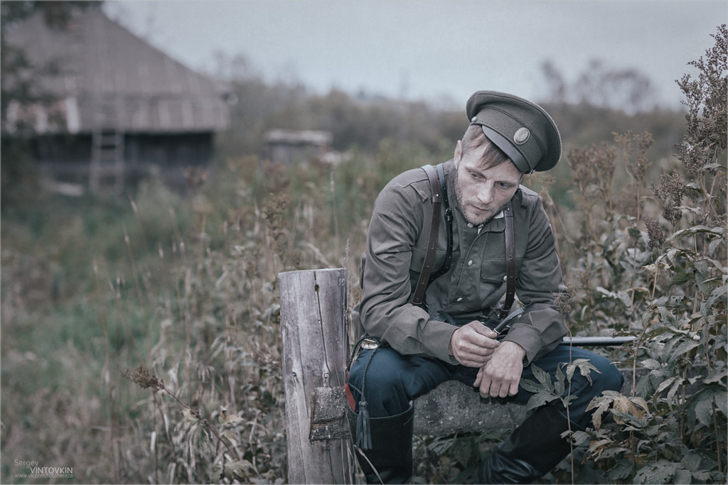 Навоевался...