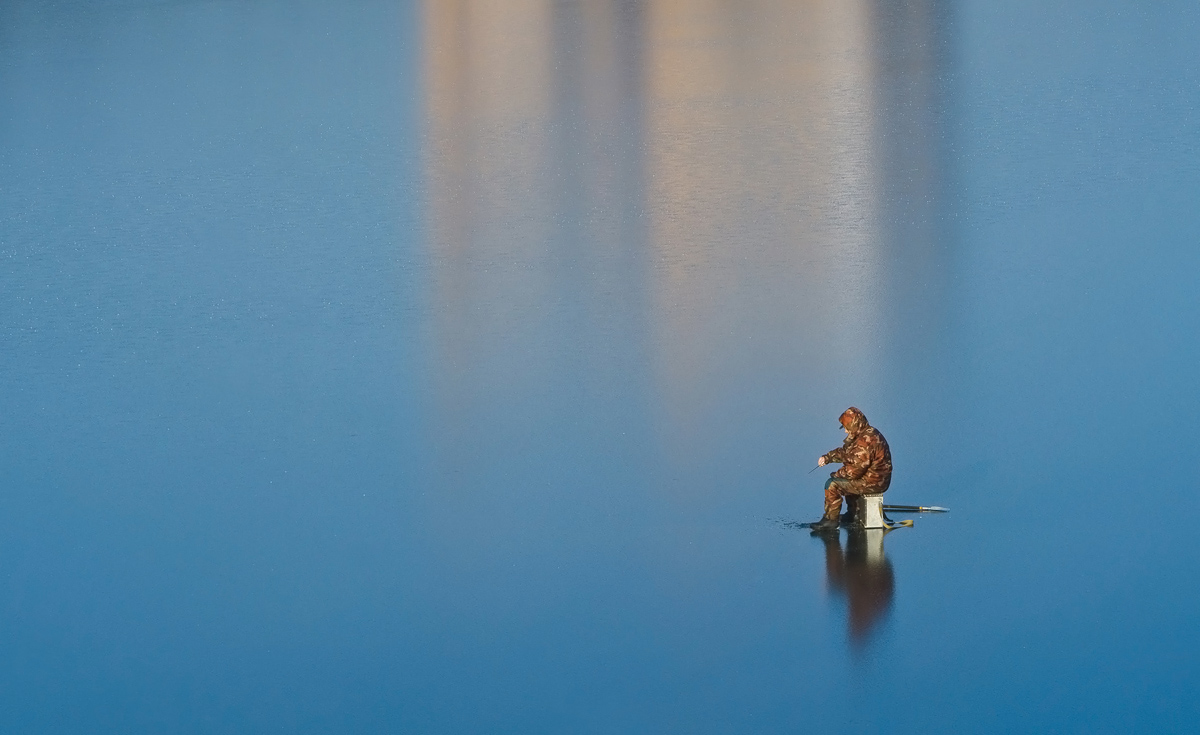 По первому льду