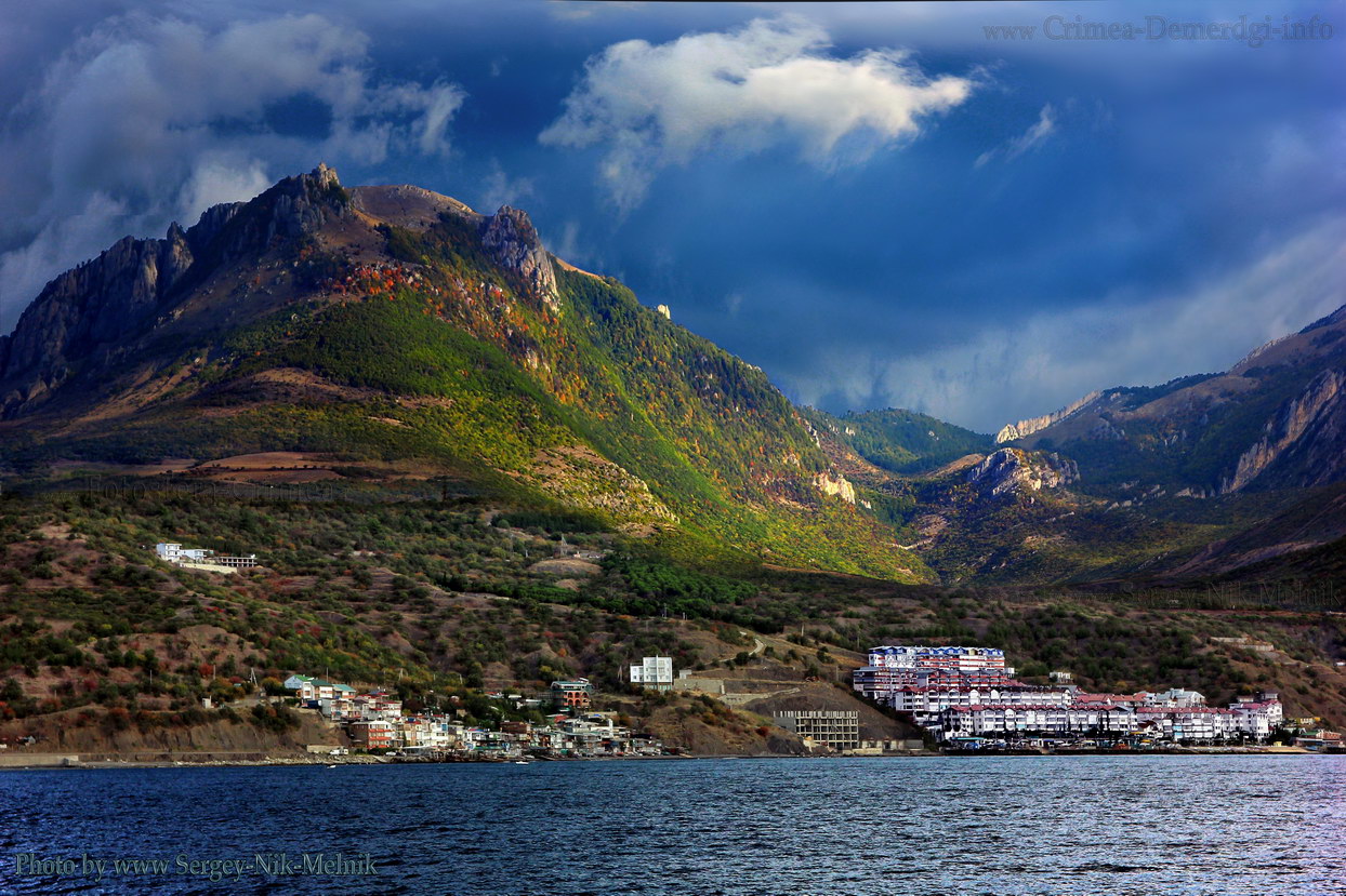 луч света над Демерджи