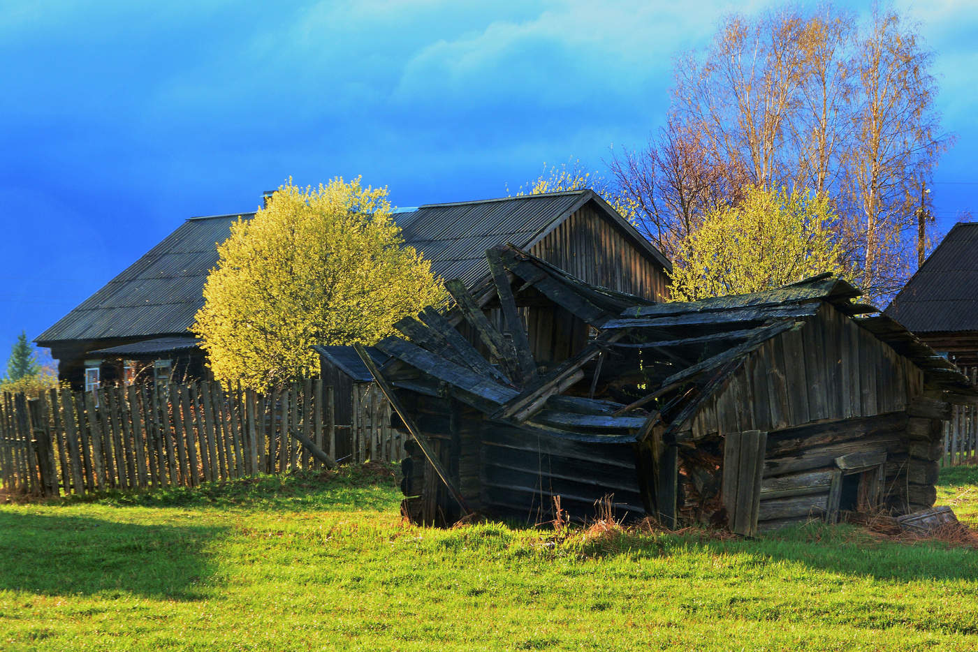 Весна в деревне ...