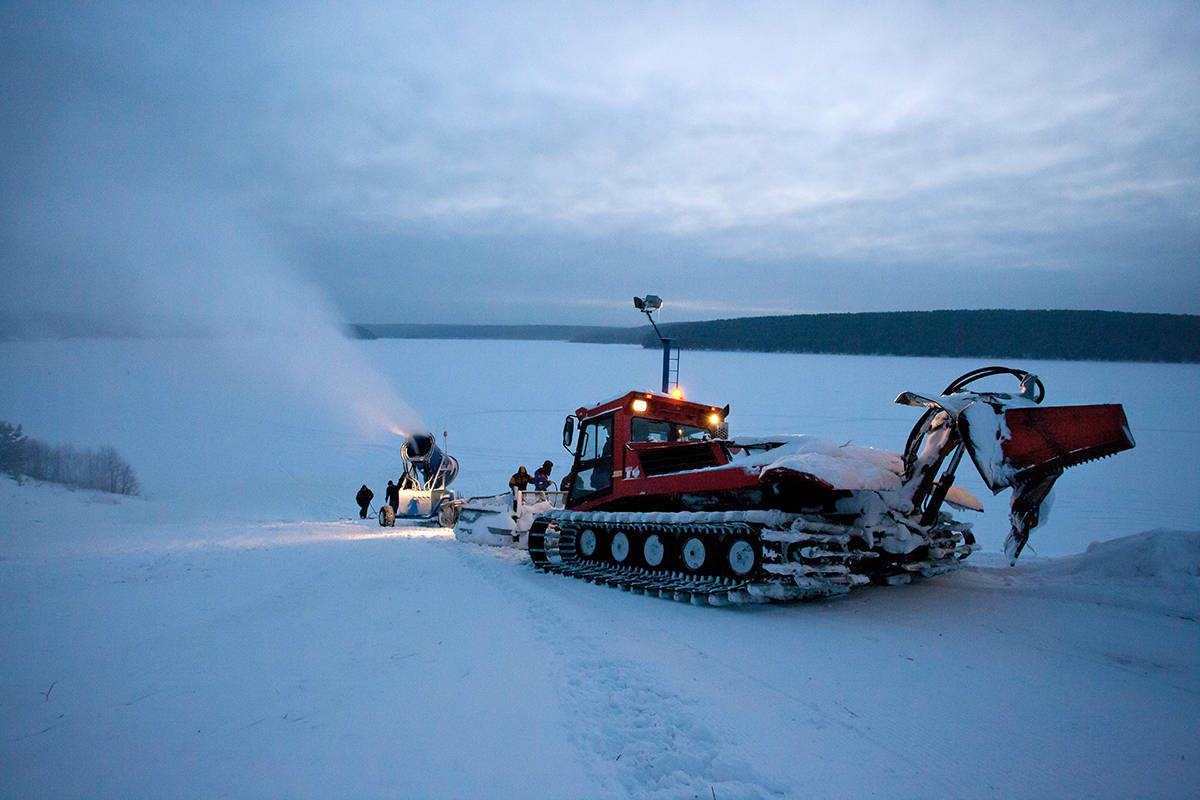 подготовка трассы