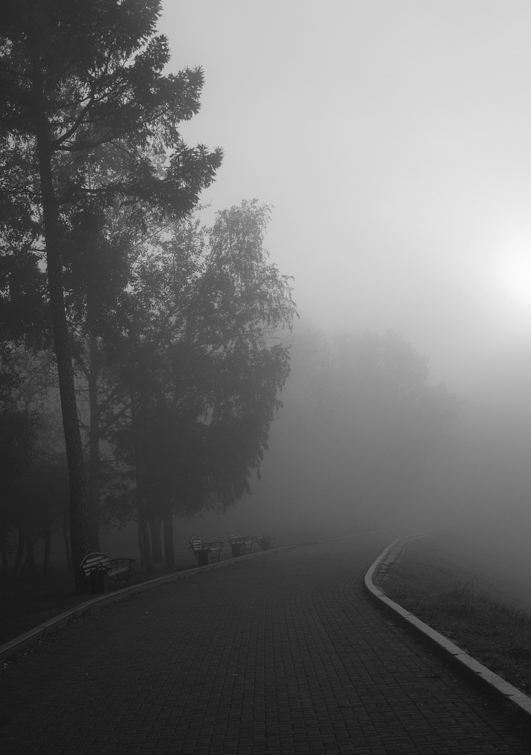 На едине с собою.