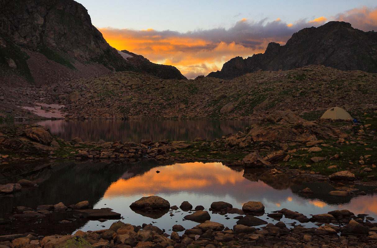 Вечер на Софийских озерах