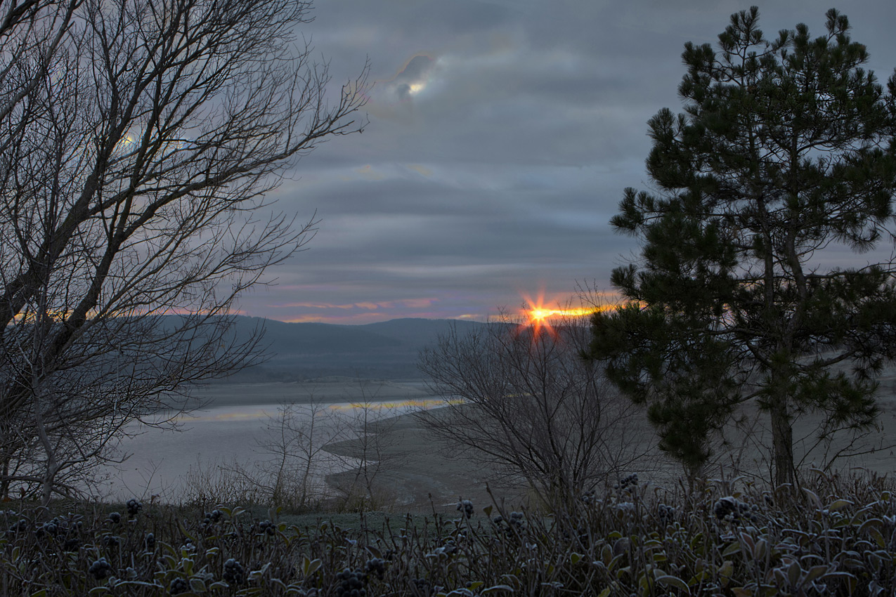 Иней по утру.