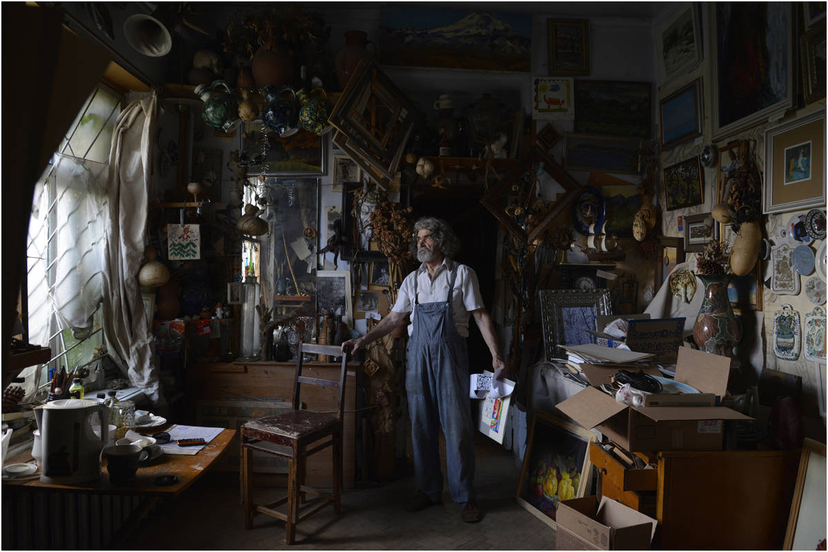 В мастерской