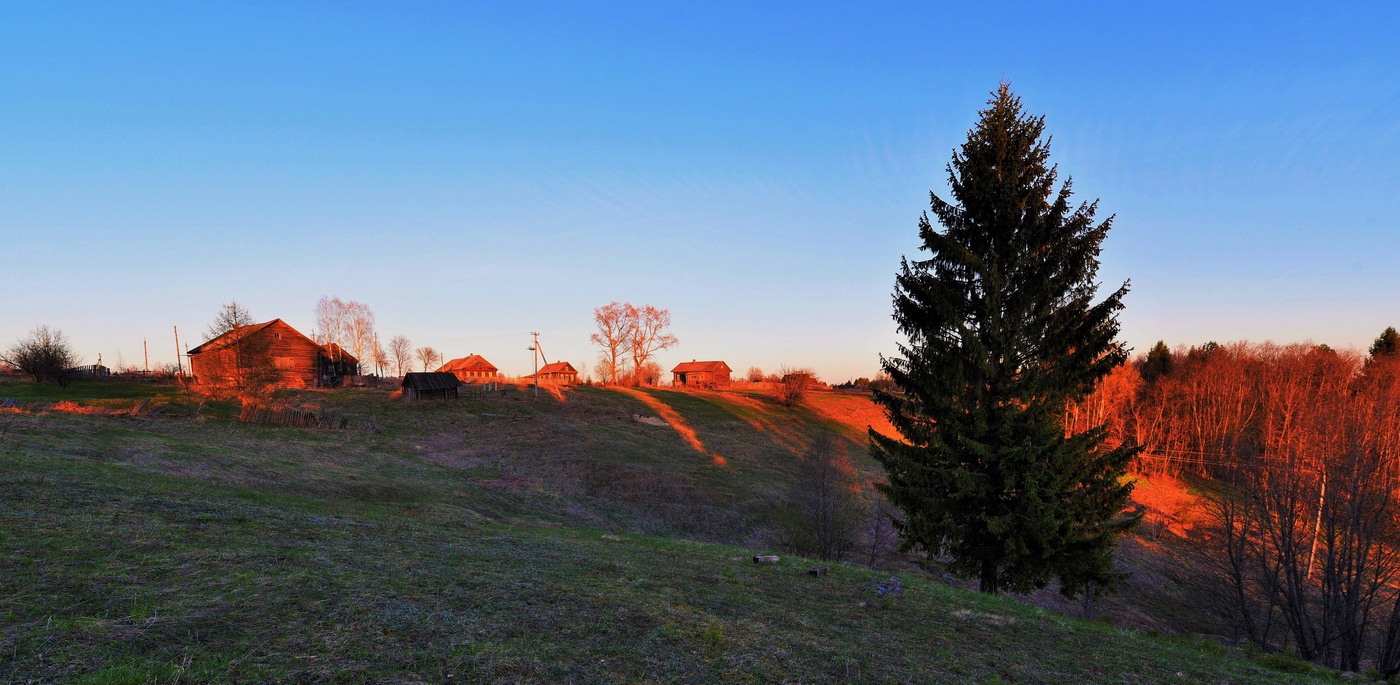Край ты мой заброшенный ...