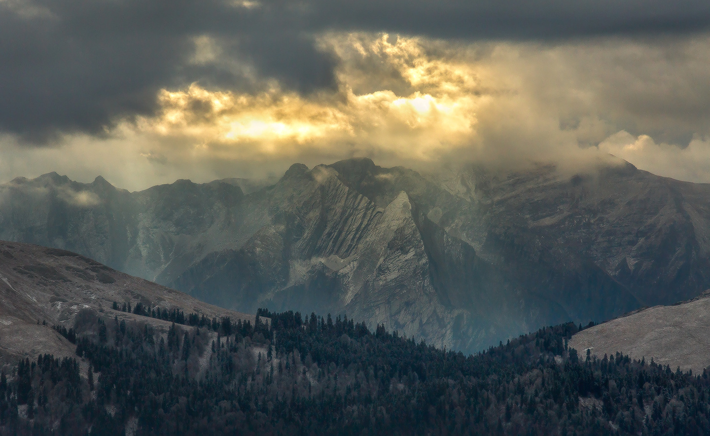Скальная гора.
