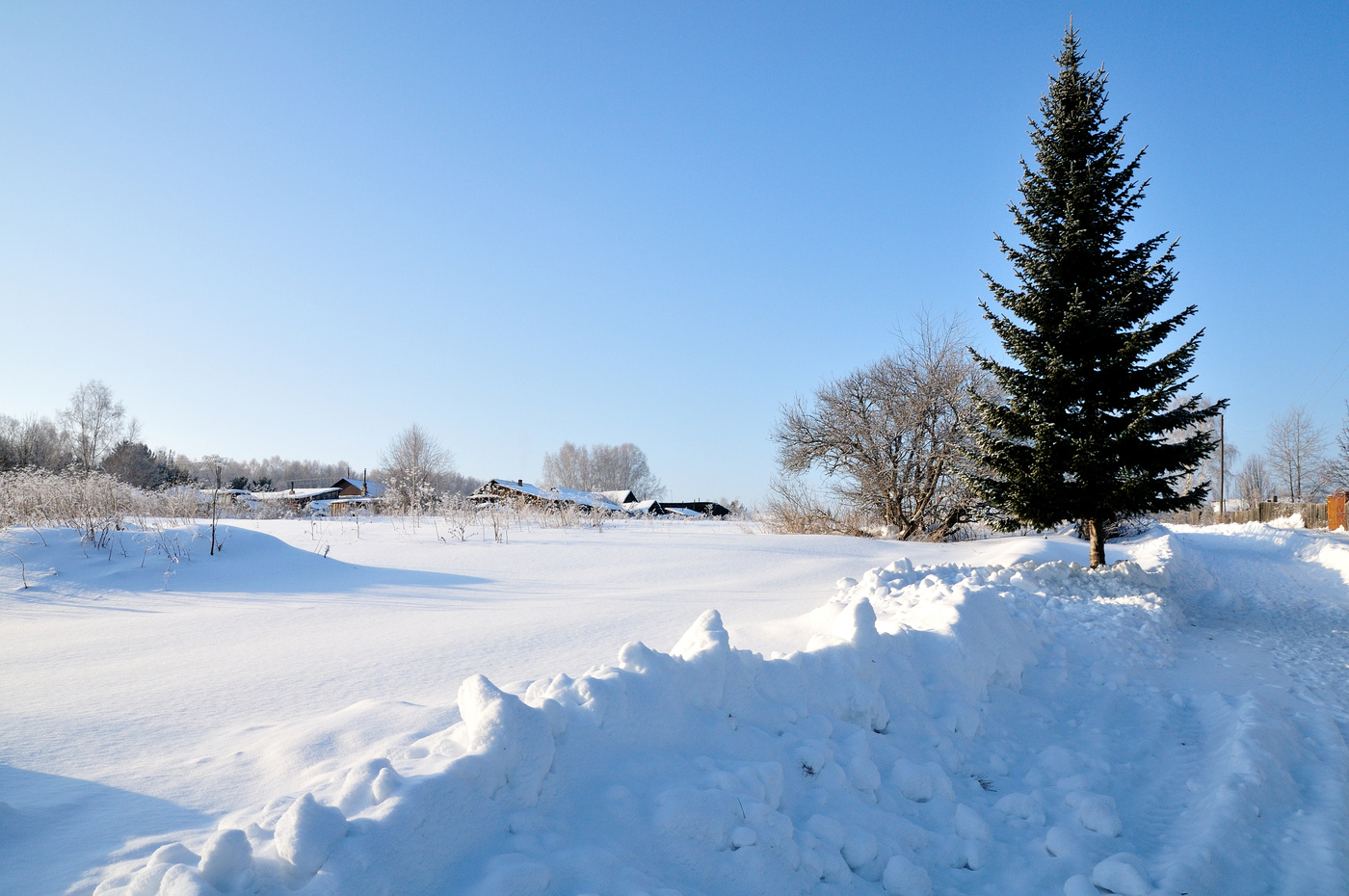 Деревенская зарисовка.