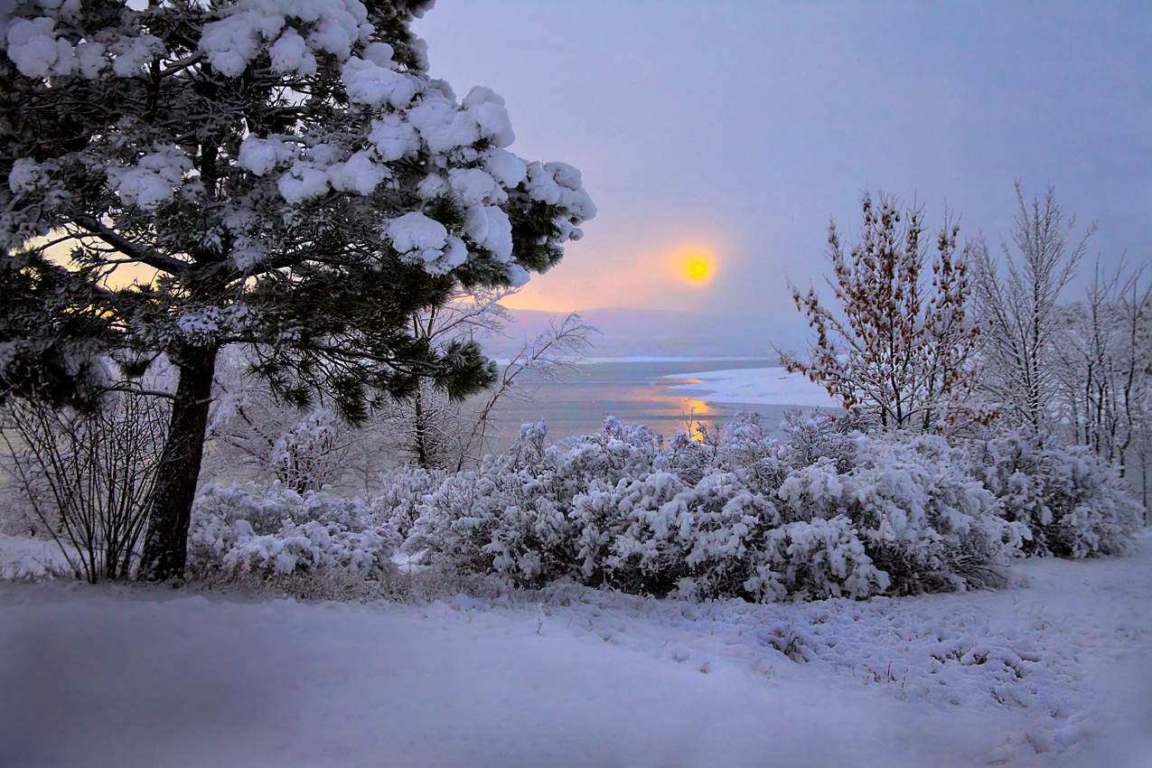 Зимний этюд