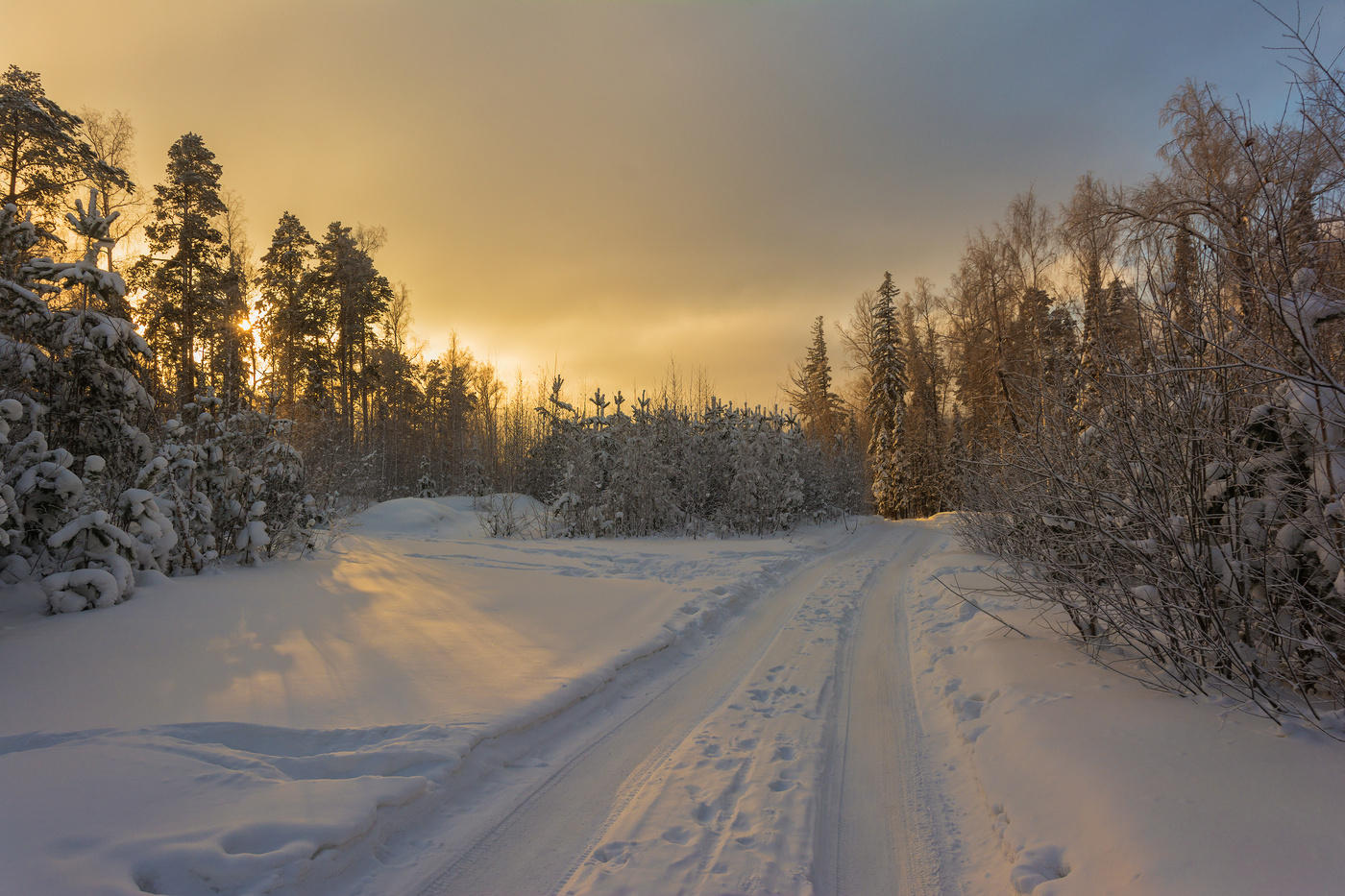 Короткий зимний день
