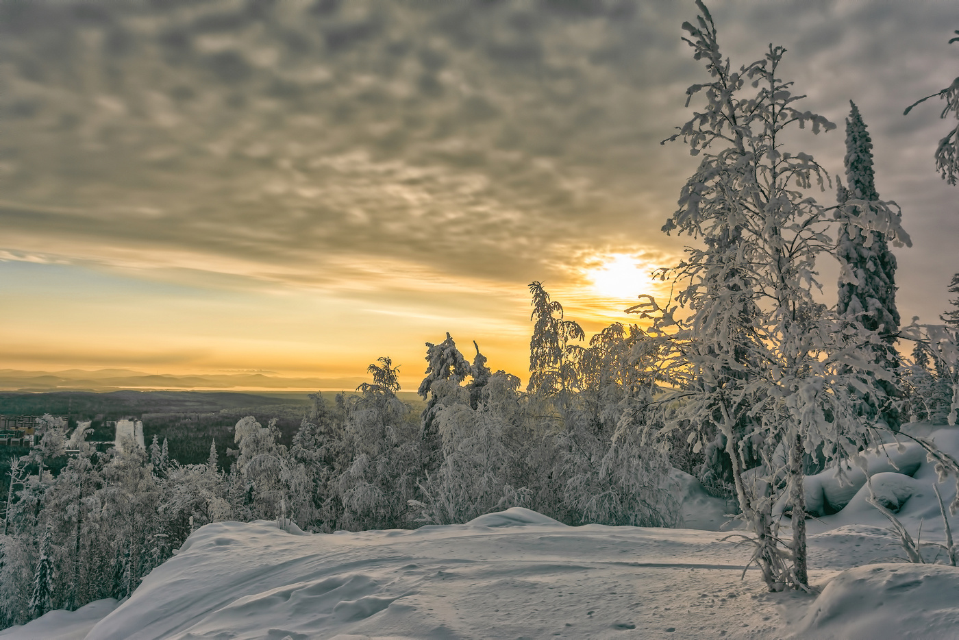 Зимний день