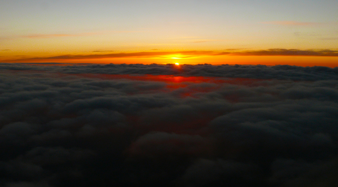 Уходит день красиво