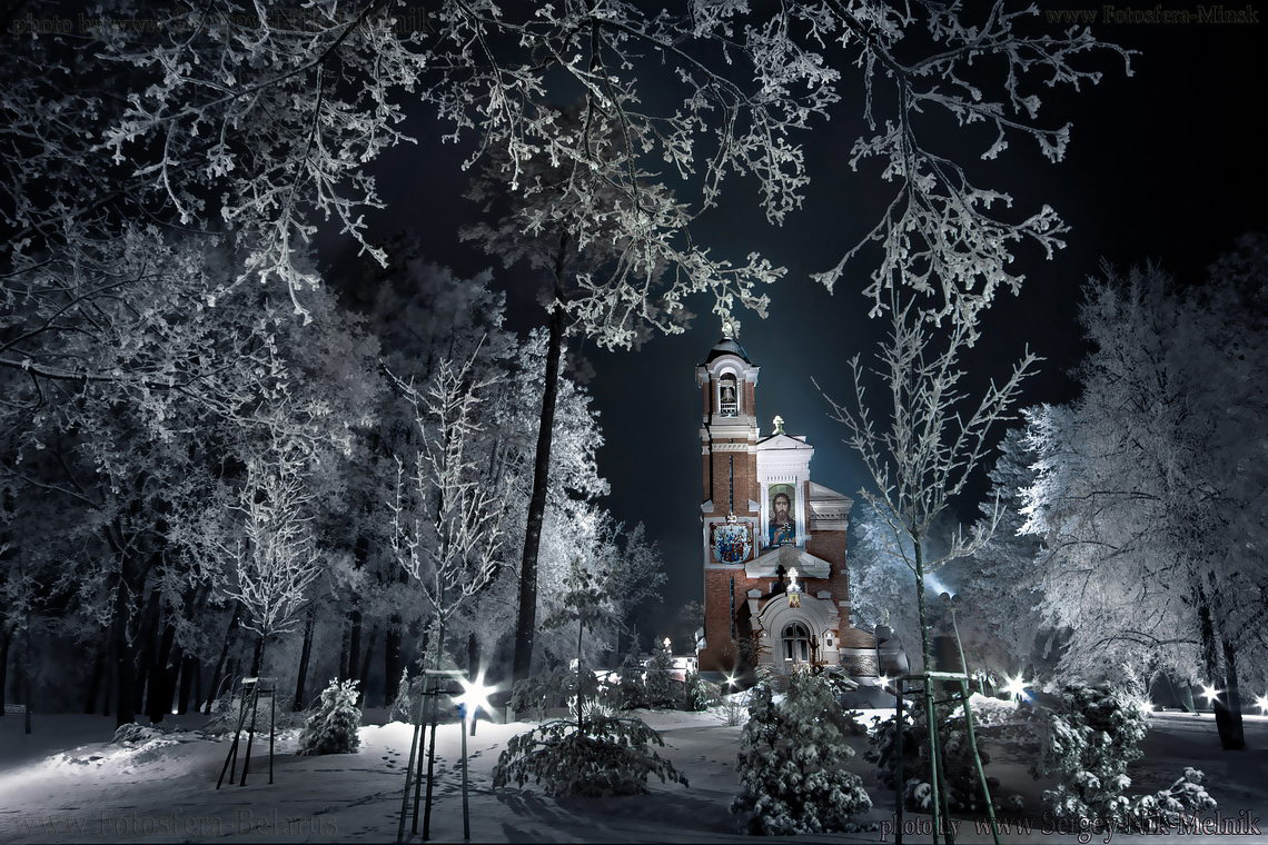 Зимняя сказка в Мире