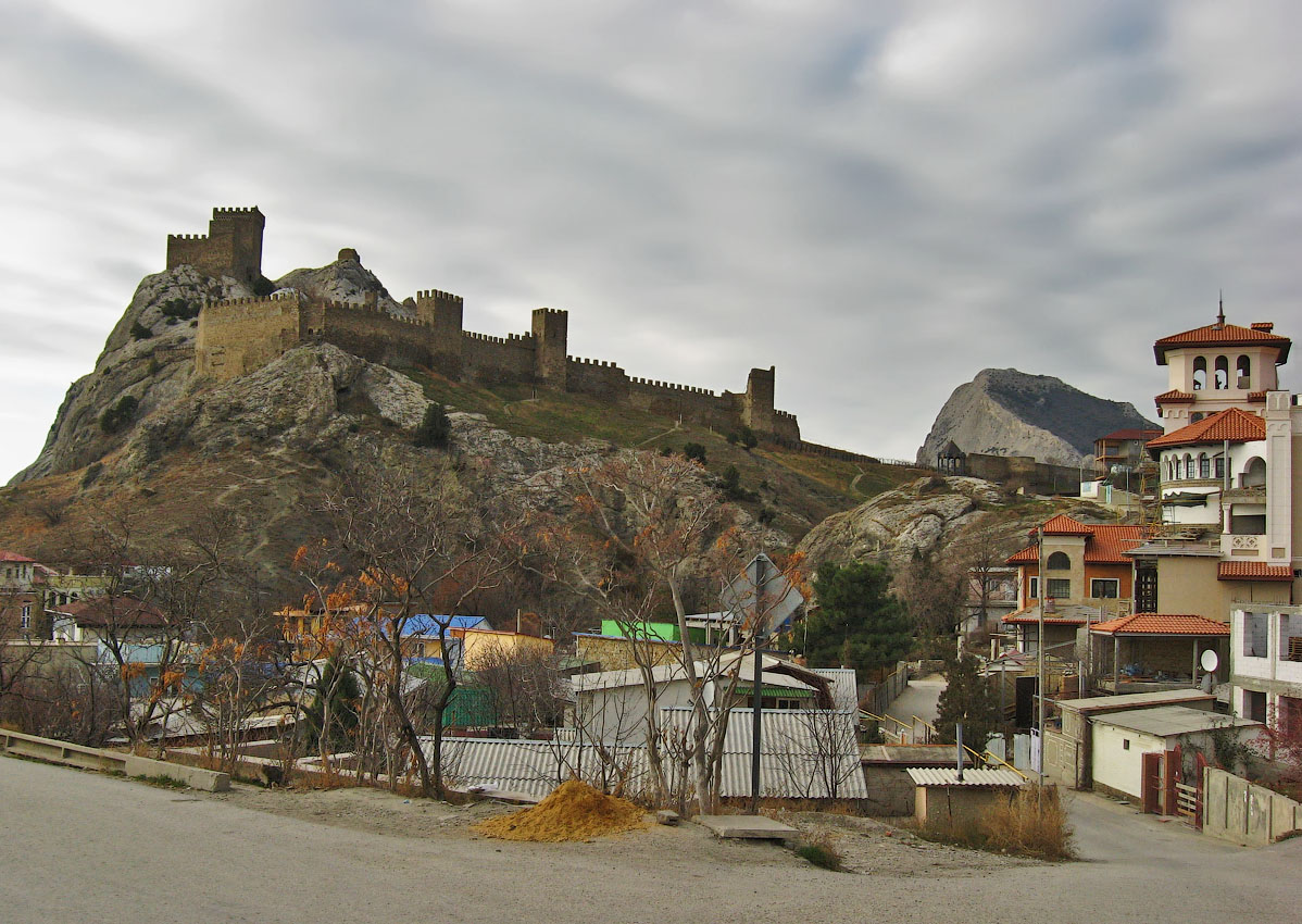 Зима в Судаке