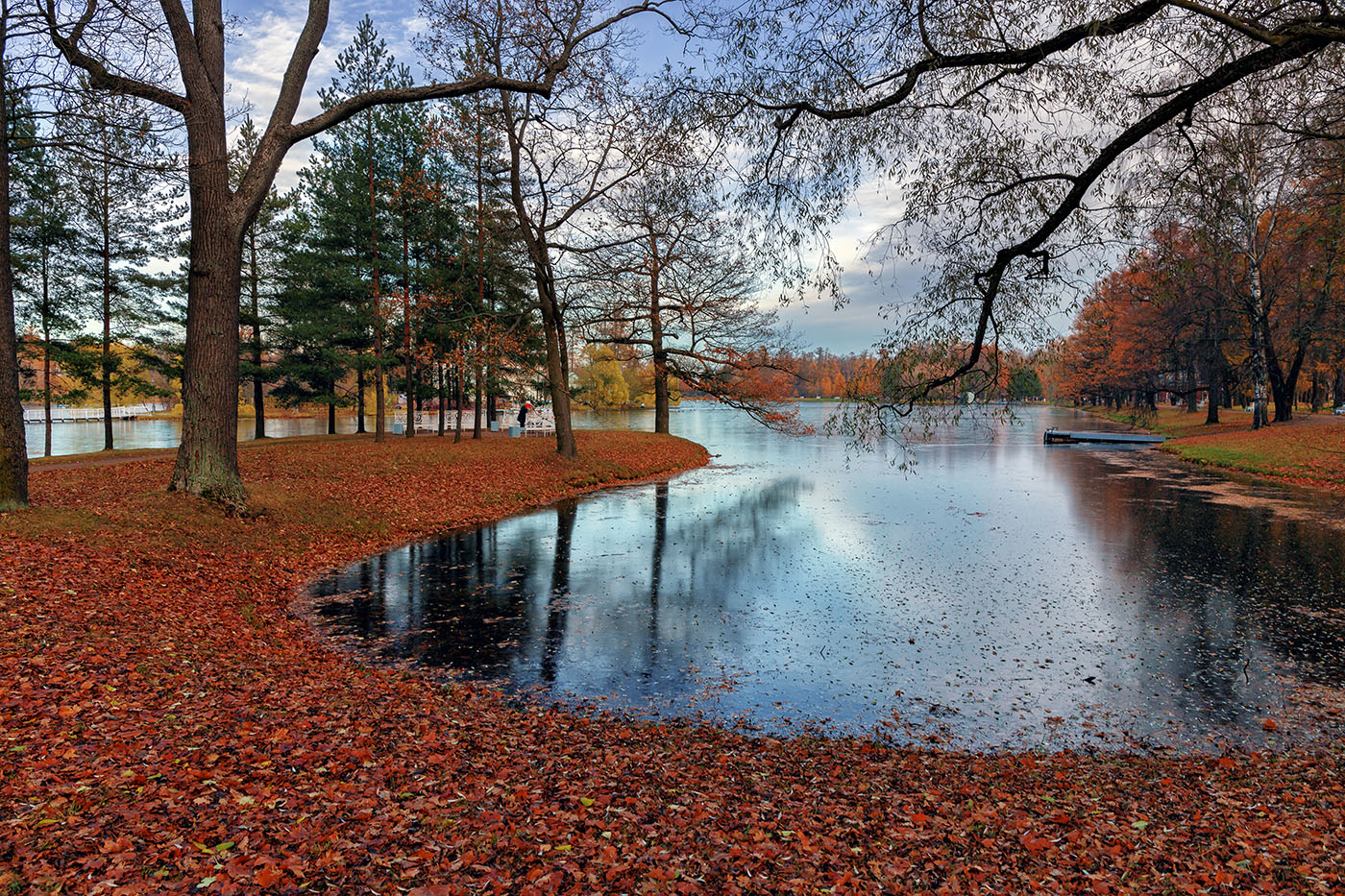 Тихим парком...