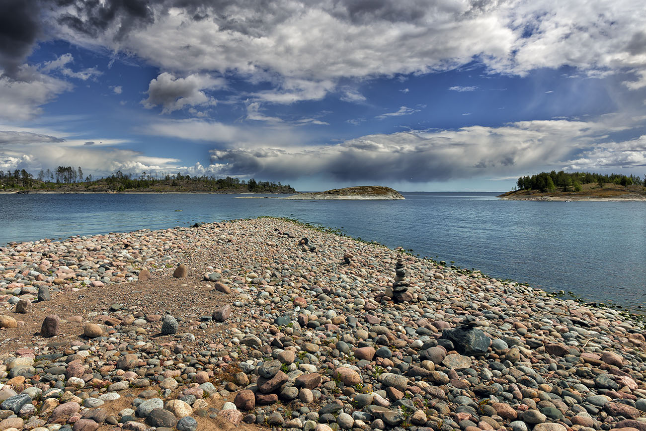 Голубая даль...