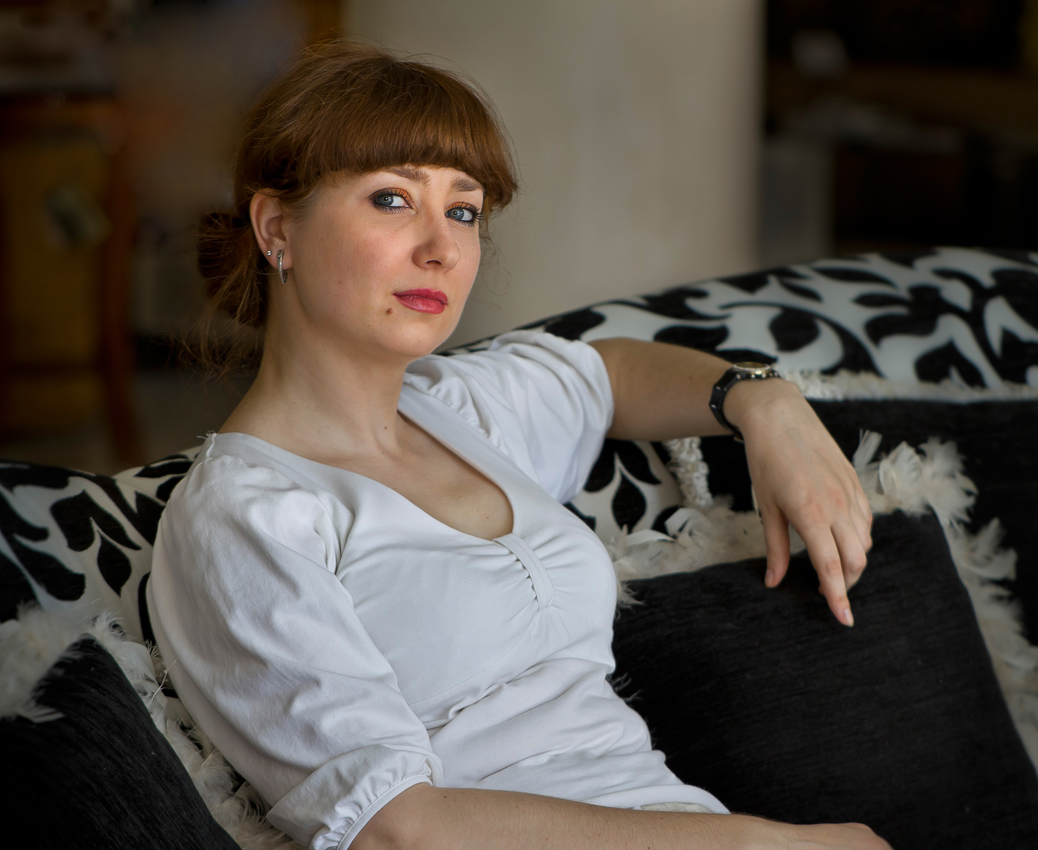 Портрет художницы Виктории Кищенко.