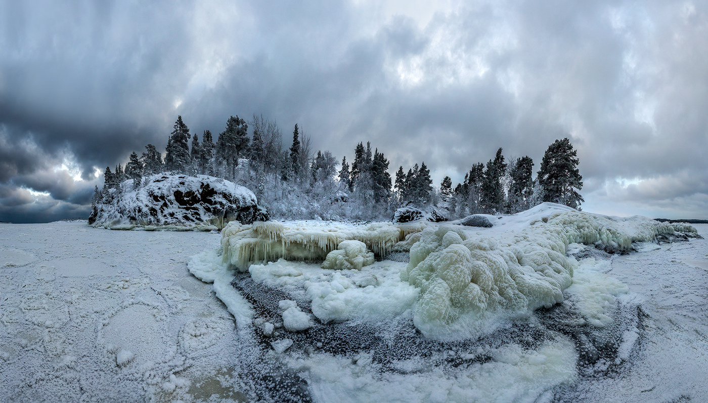 Ледяная пена.