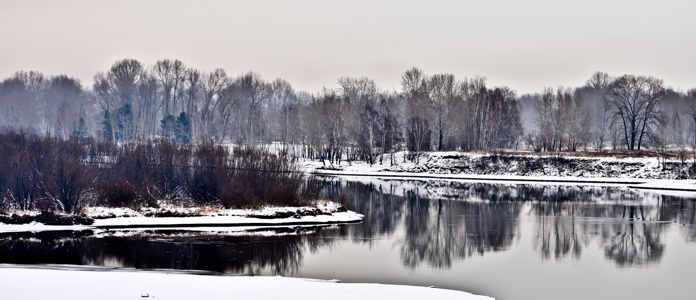 Поздняя осень. Красноярск.