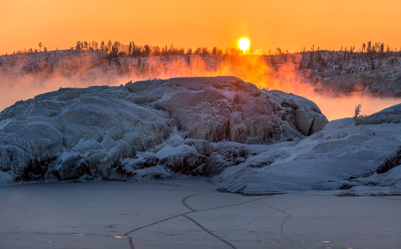 Ледяной остров.