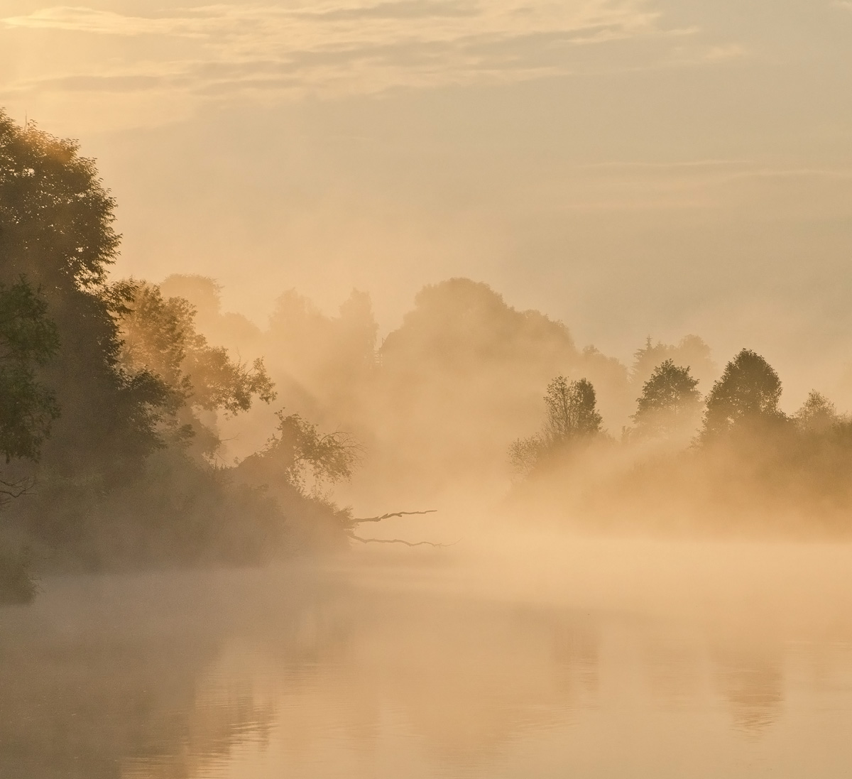 Июль, когда туманы