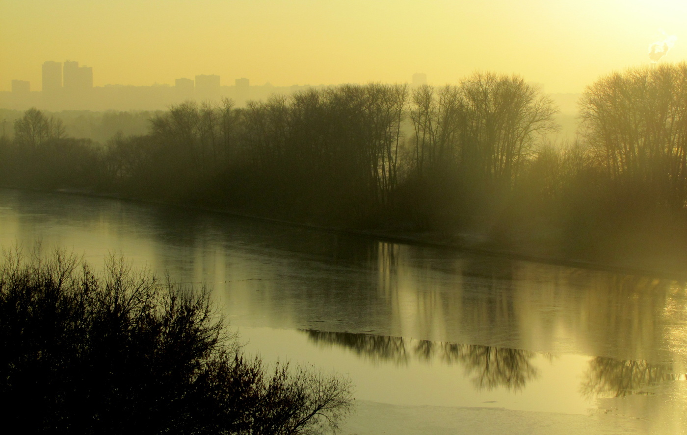 Все в дымке