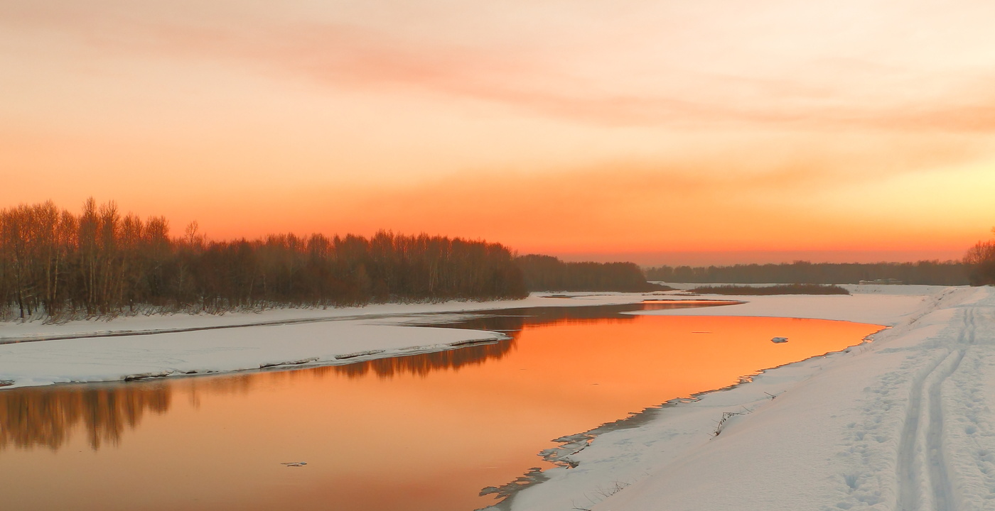 На закате дня