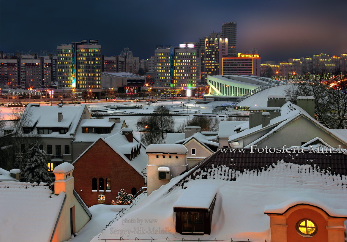 Старые крыши города...