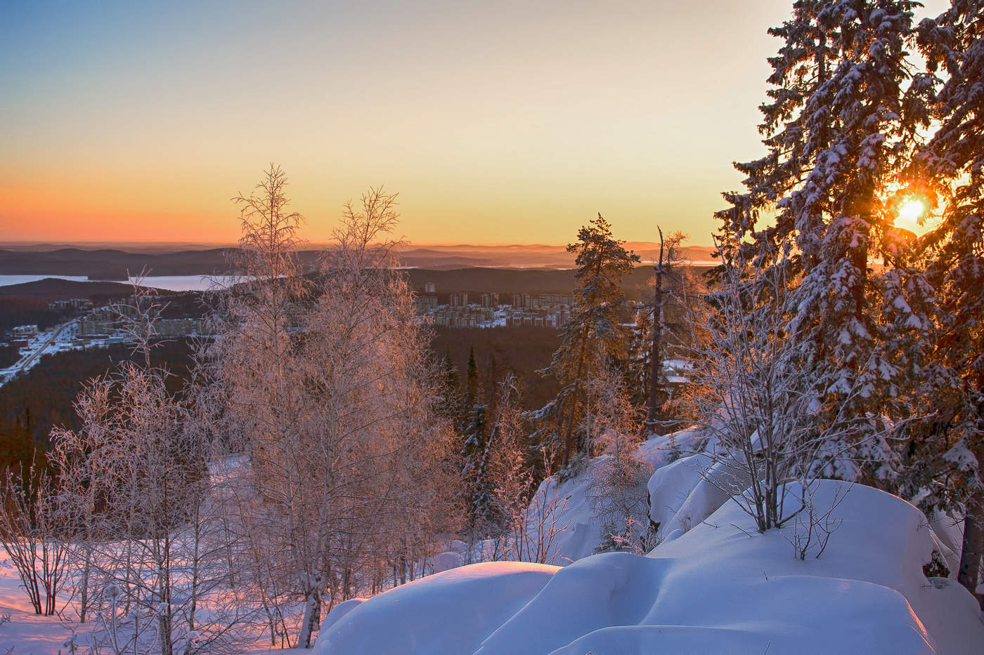 Зимний рассвет