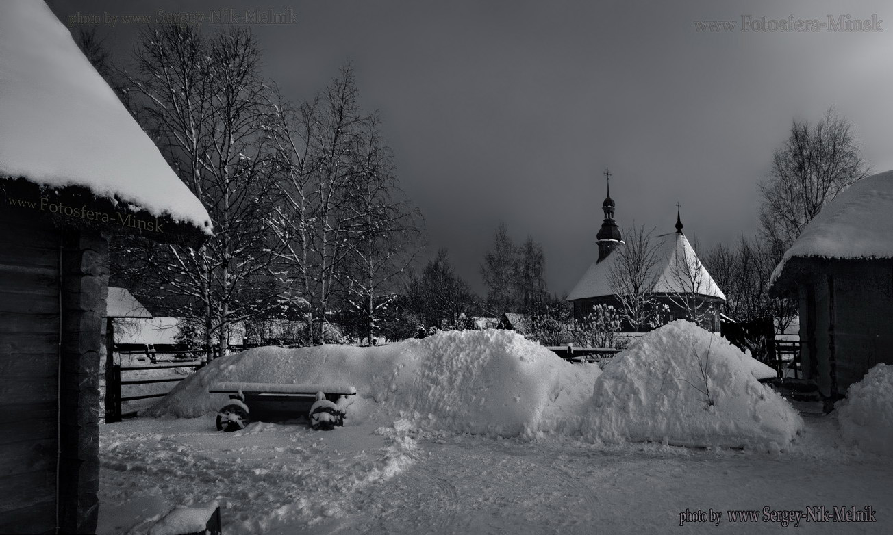 Сугробный "Вечер на хуторе"...