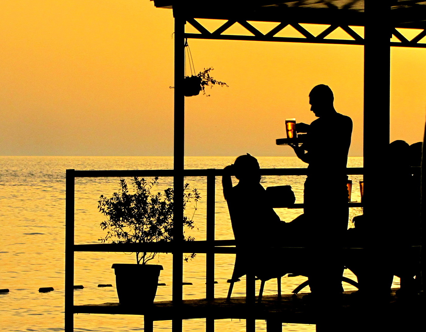 *В лучах заката**