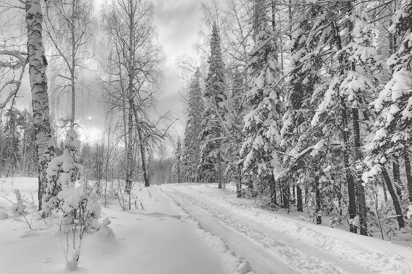 Зимняя дорога