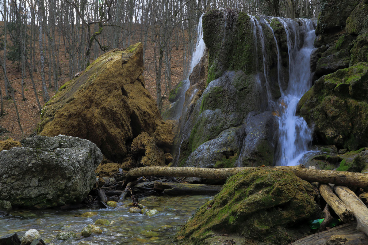 Водопад Серебряные Струи после обвала