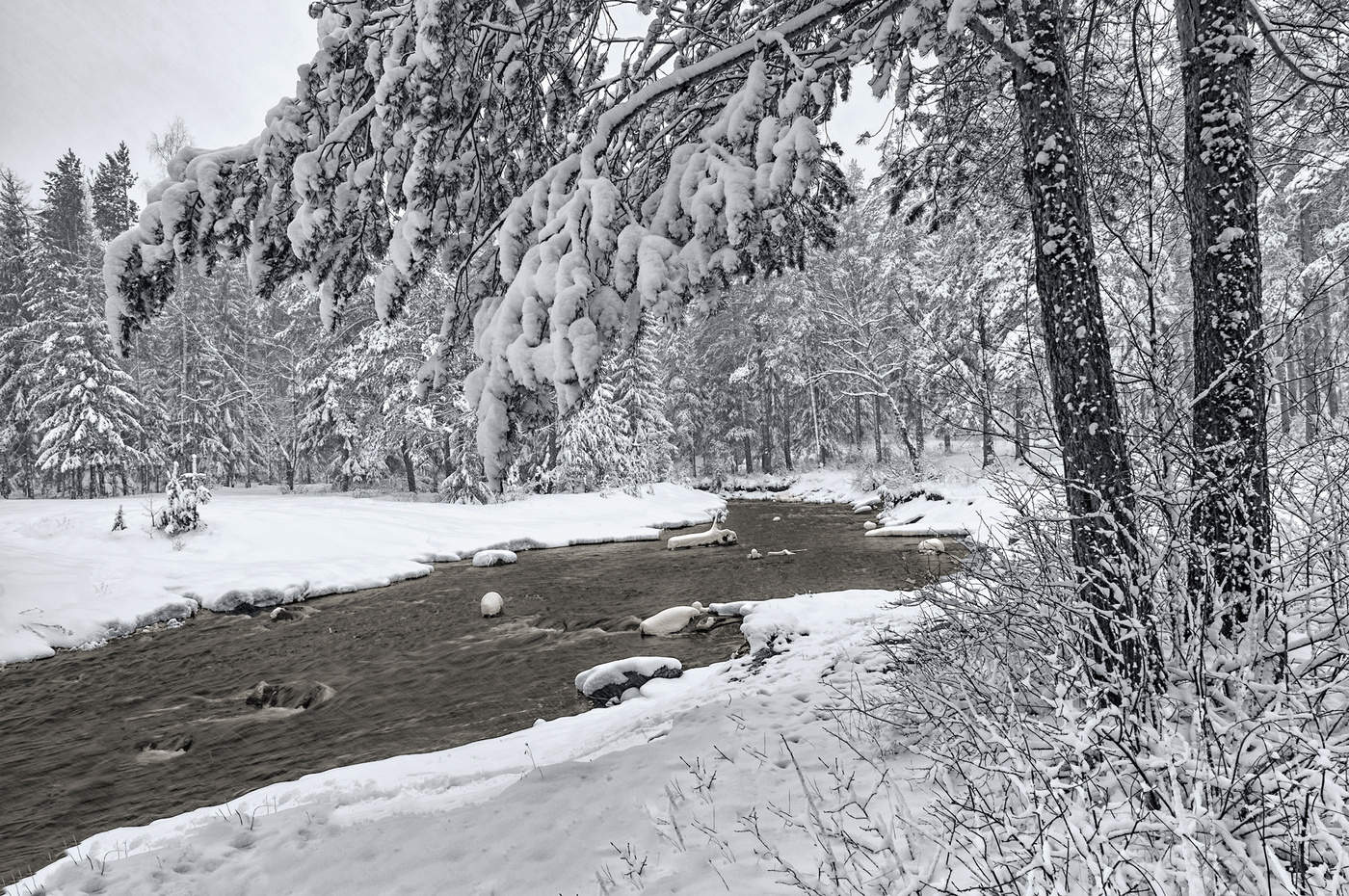 Зимнее половодье