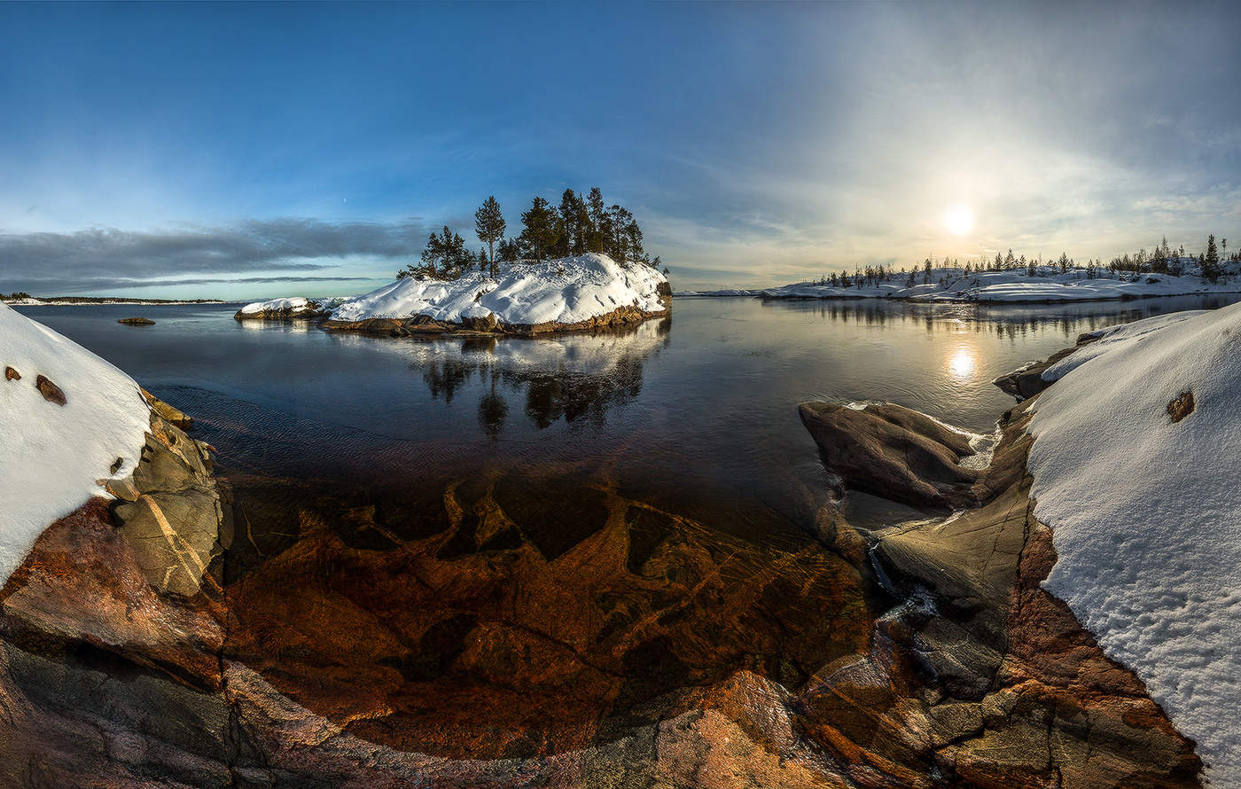 Корабль - остров.