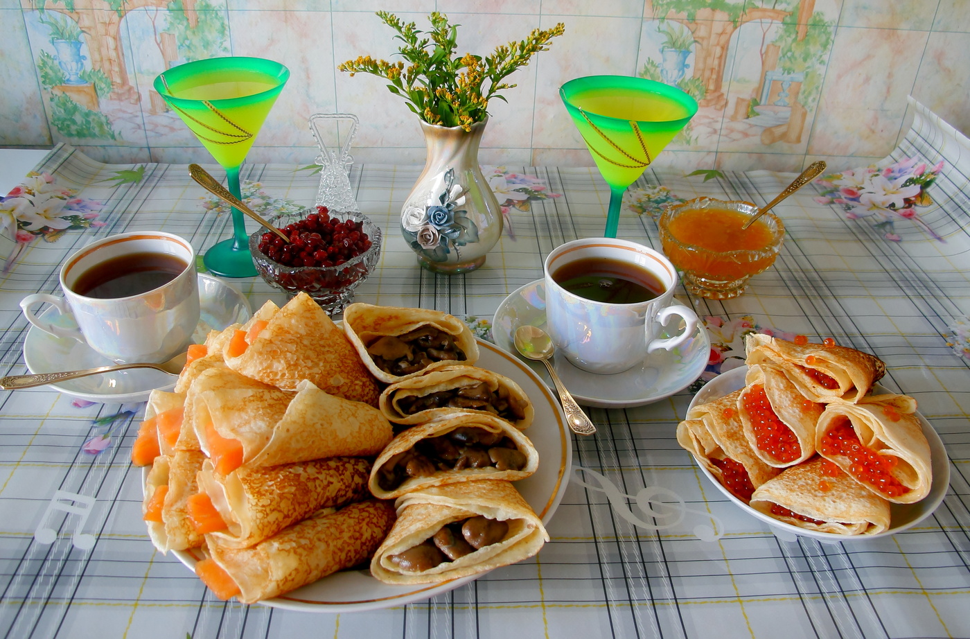 Масленица идет, блинов отведать зовет,