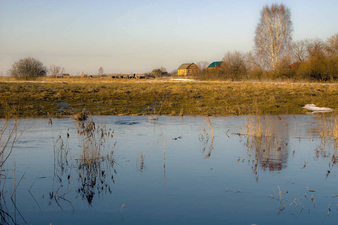 Весна,разлив.