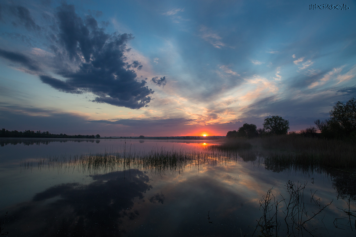 Уползает туман в камыши...