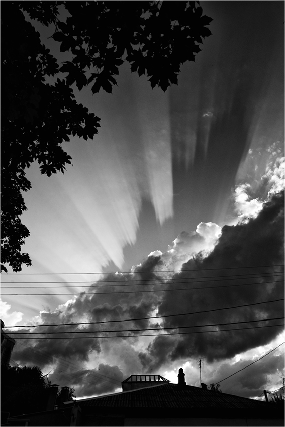 Небо над городом.